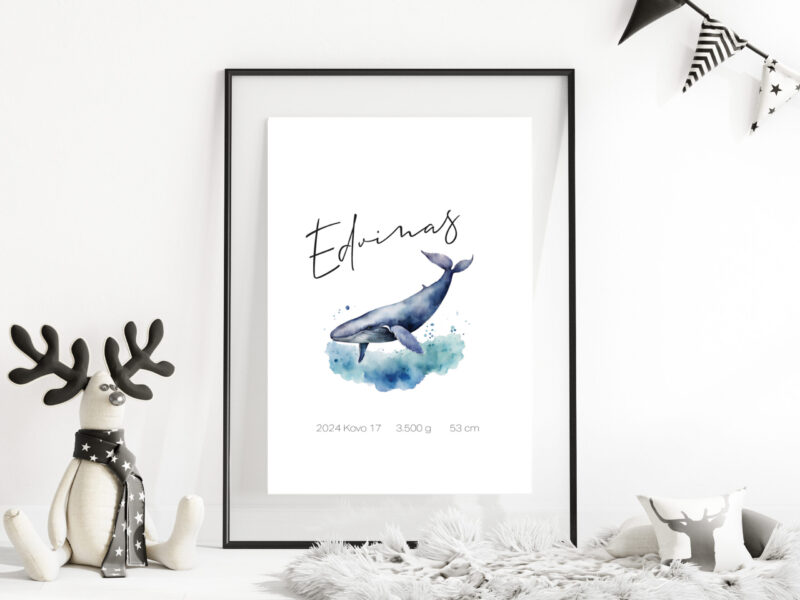 Personalizuotas Gimimo Dienos Metrikas