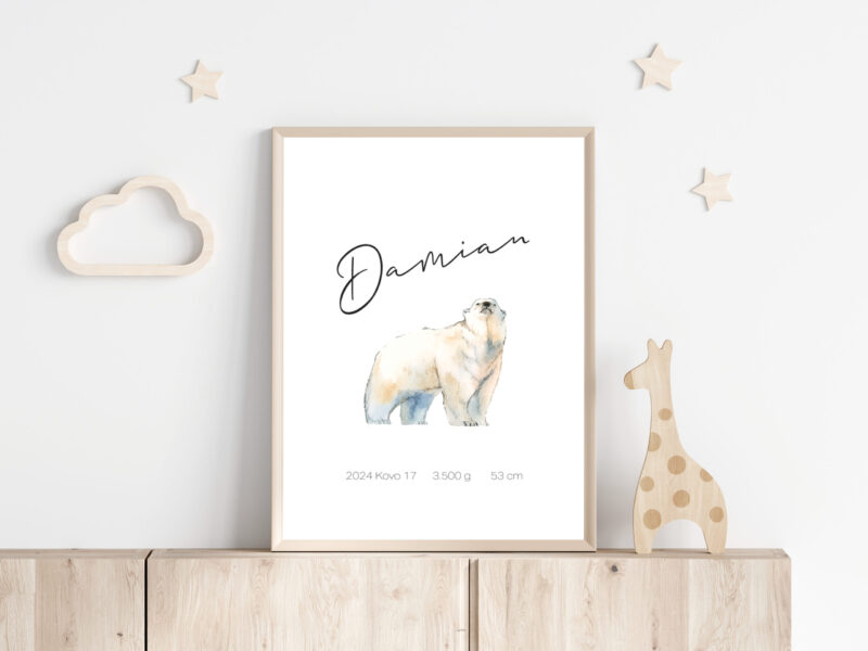 Personalizuotas Gimimo Dienos Metrikas