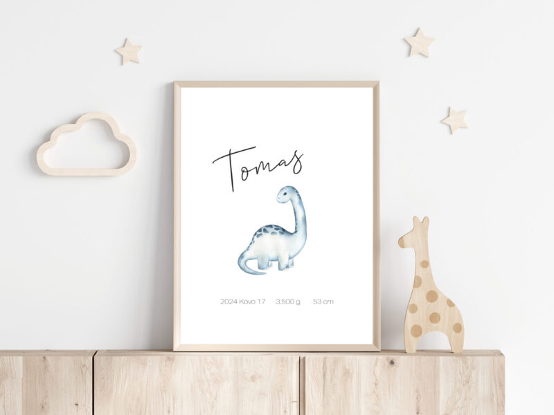 Personalizuotas Gimimo Dienos Metrikas