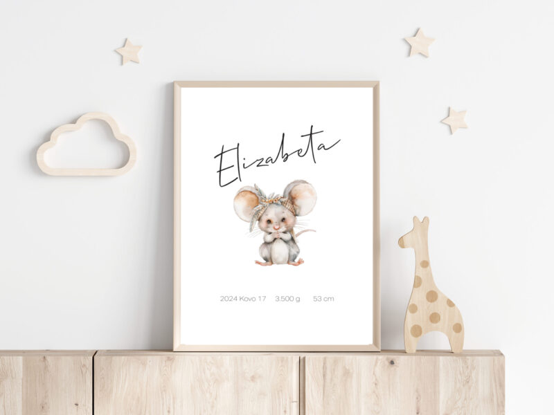 Personalizuotas Gimimo Dienos Metrikas