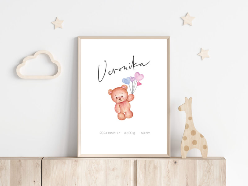 Personalizuotas Gimimo Dienos Metrikas