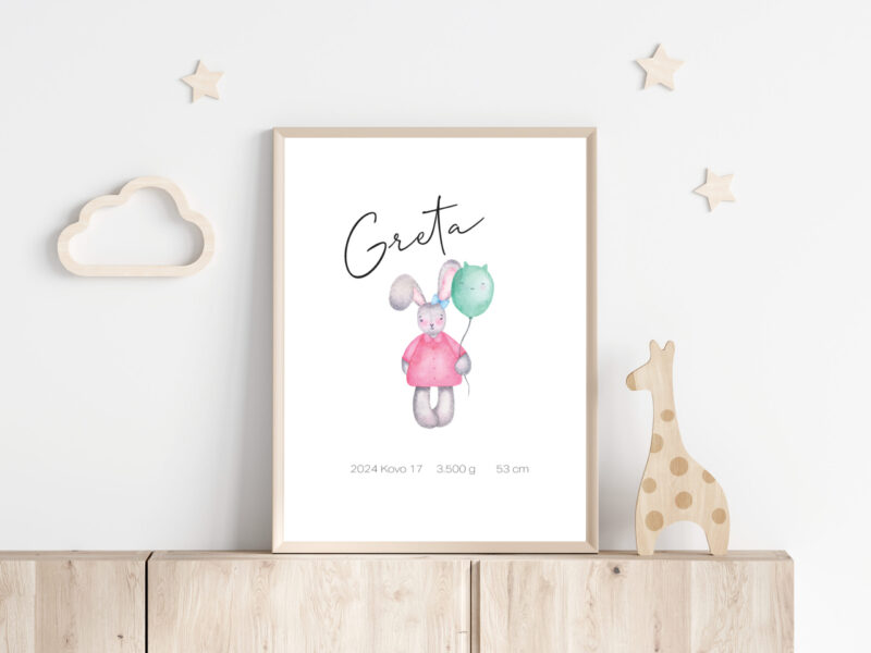 Personalizuotas Gimimo Dienos Metrikas