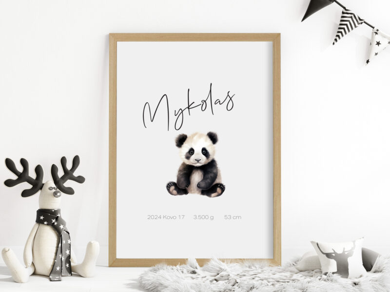 Gimimo dienos metrika - Panda