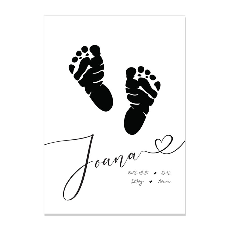 Gimimo dienos metrika - Mažosios pėdutės