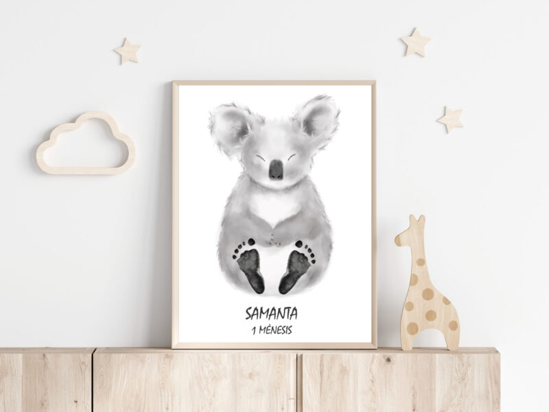 Pėdučių Įspaudų Paveikslas