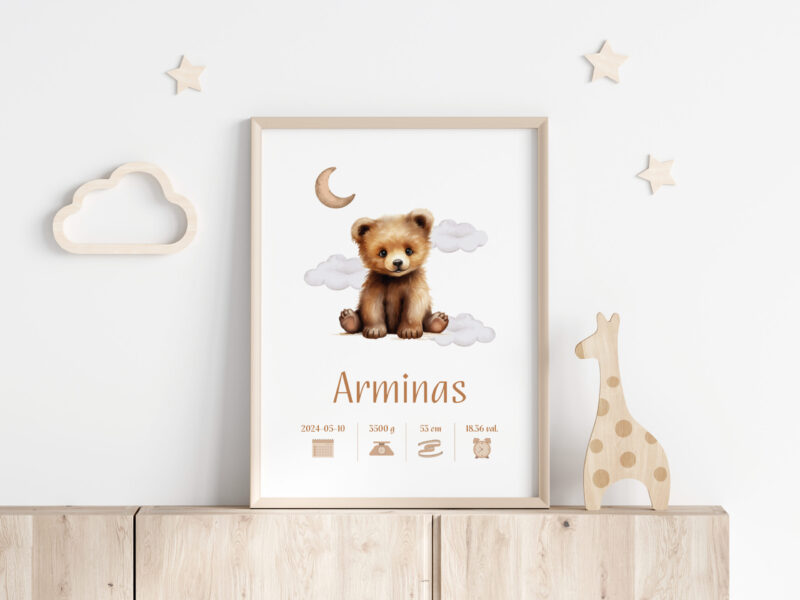 Gimimo dienos metrika - Ant debesies