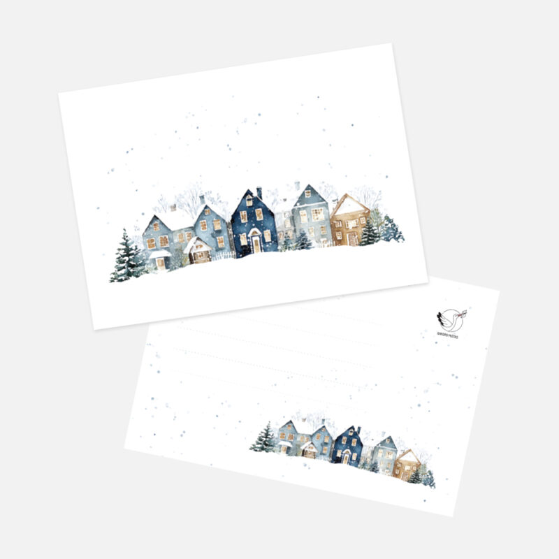 Šventiniai atvirukai - Žiemos Pasaka