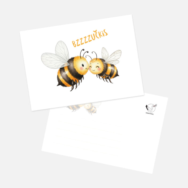 Šventiniai atvirukai - Bzzzučkis