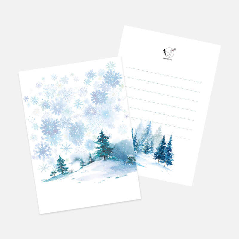 Šventiniai atvirukai - Žiema