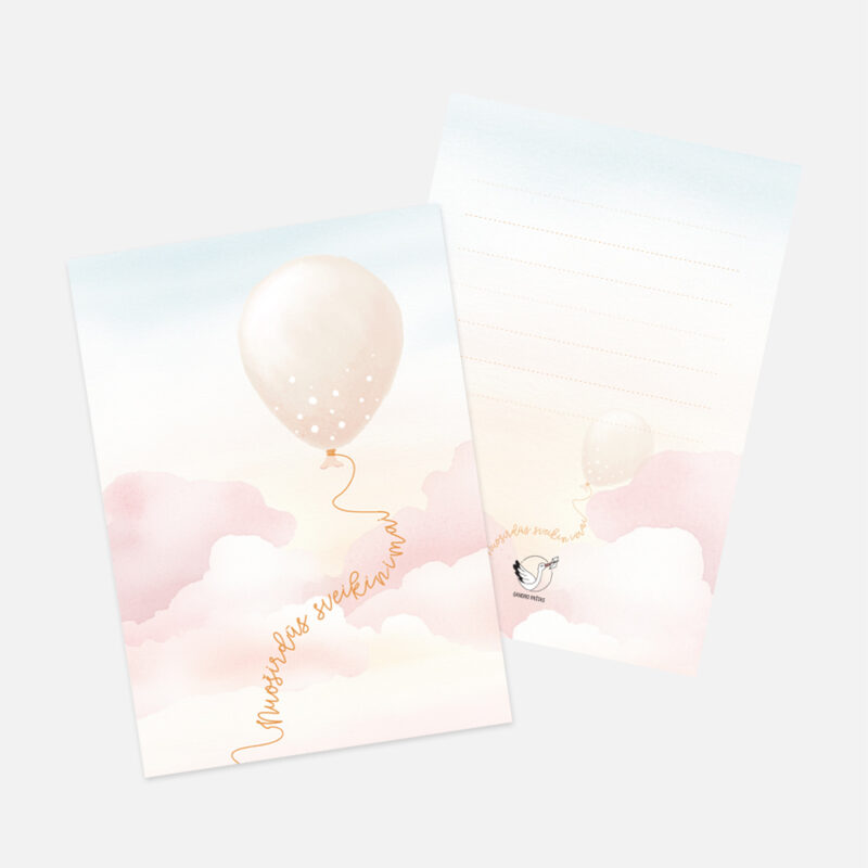 Šventiniai atvirukai - Balionėlis