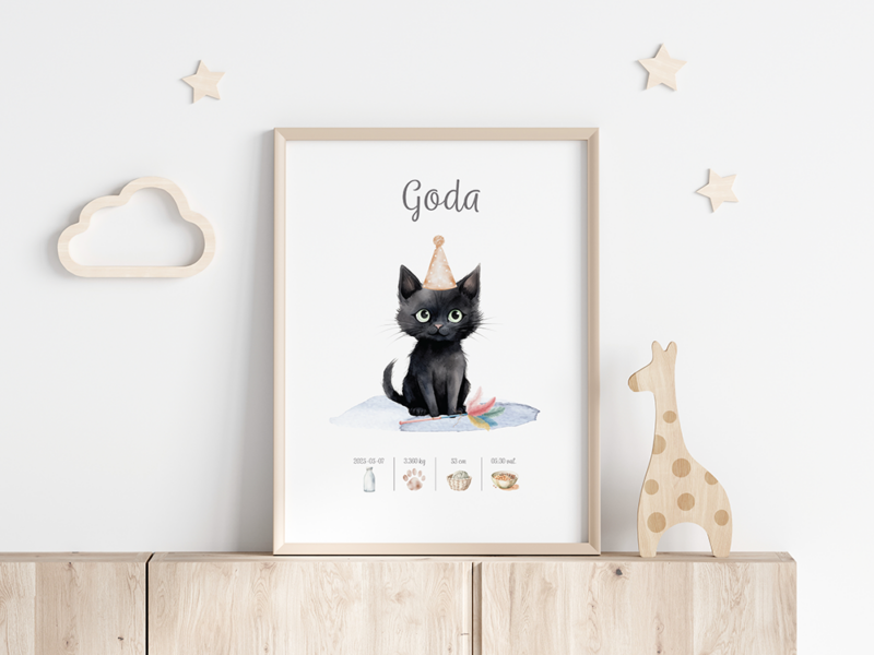 Gimimo dienos metrika - Kačiukas