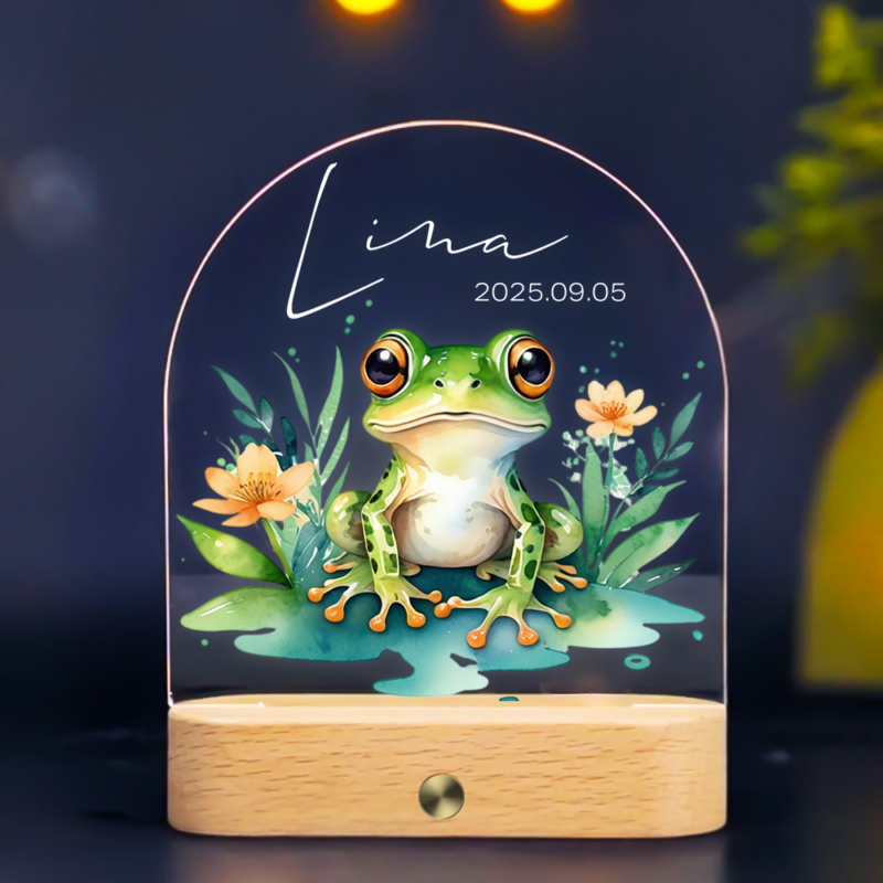 Personalizuota naktinė švieselė - Varlytė