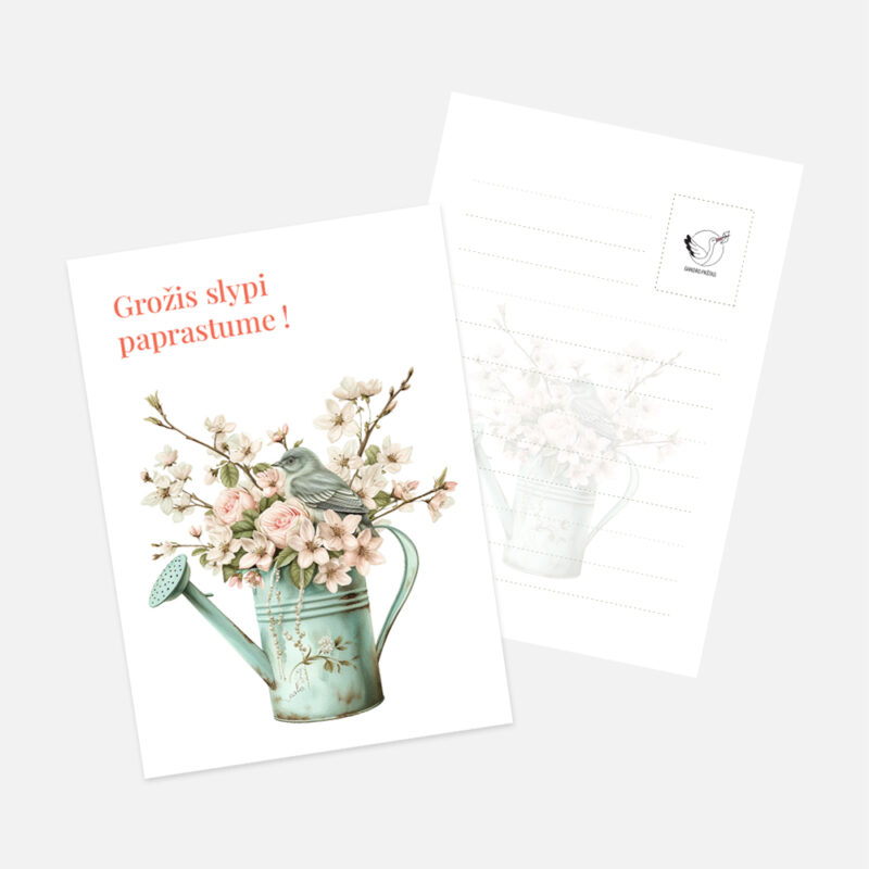 Šventiniai atvirukai - Grožis Slypi Paprastume