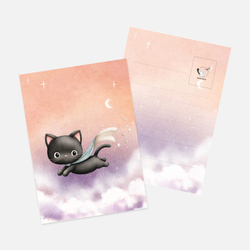 Šventiniai atvirukai - Super Katinas