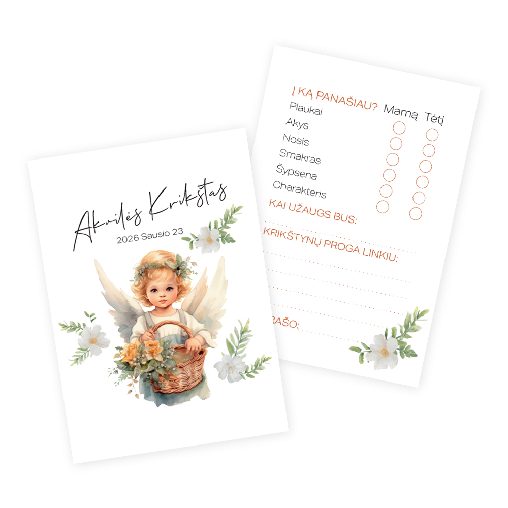 Personalizuotos_Krikstynu_zaidimu_korteles_A6_Angeliukas_Su_pintinele_Gandro_Pastas