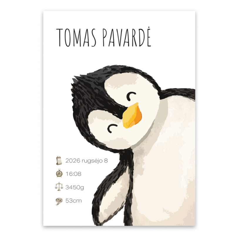 GP_Gimimo Rėmeliai_Pingvinas_e-shop_1000x1000